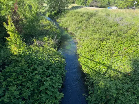 Clover Creek, N shore, Middle Creek feeder