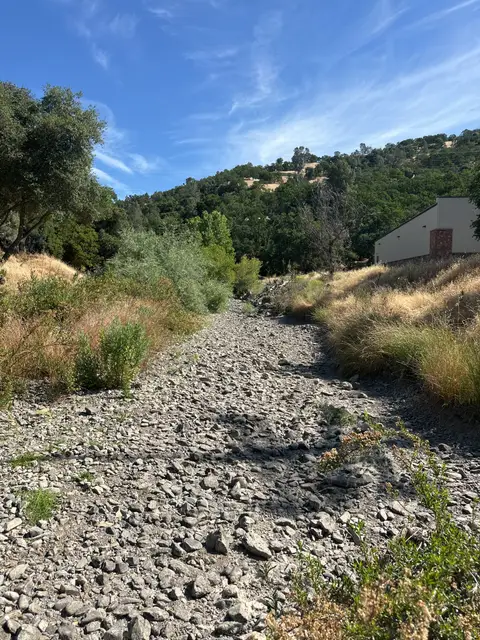 Dry Schindler Creek & at Highway 20 — Upstream · 5/30/35